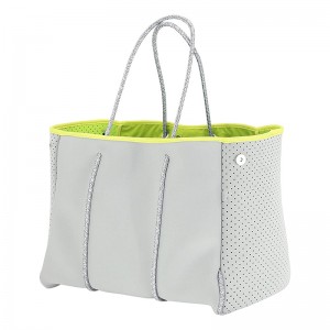 2021 White Camo Neopren Beach Tasche Neopren Einkaufstasche Beach Tote