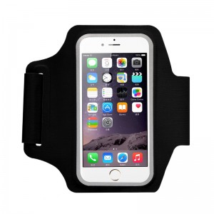 Sport Laufender Mobiltelefonarmbeutel Armband Wasserdichte Neopren-Mobiltelefonarmgehäuse